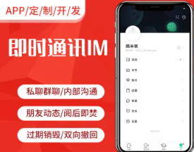 新款二开聊天源码/IM聊天/即时通讯/